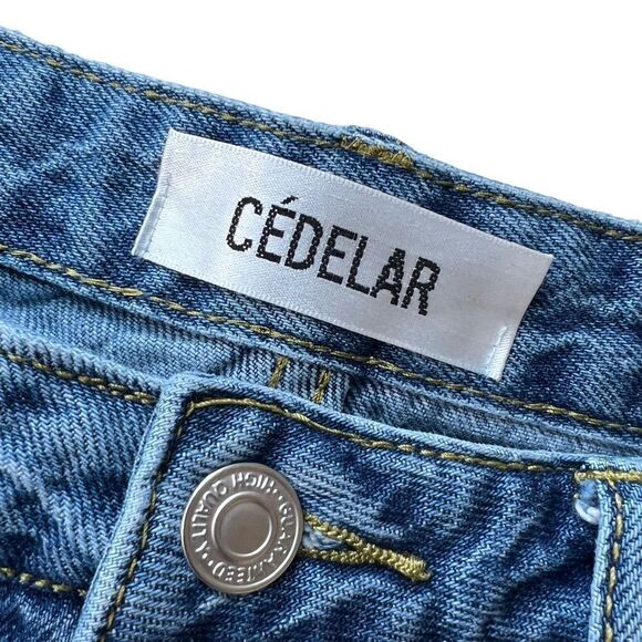 Cedelar Paris Juny White Cuffed Ankle Jeans - Picture 5 of 15